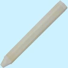 WHITE WAX CRAYON HEX, 12pcs.