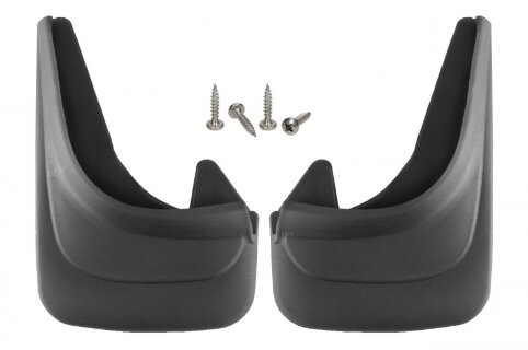Universal rear mud flaps set (32x22cm)