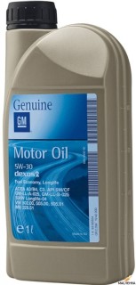 Original synthetic oil - Opel (General Motors) 5W30, 1L