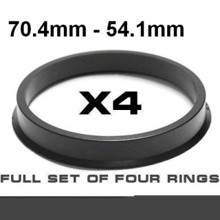 Wheel hub centring ring ⌀70.4mm->⌀54.1mm
