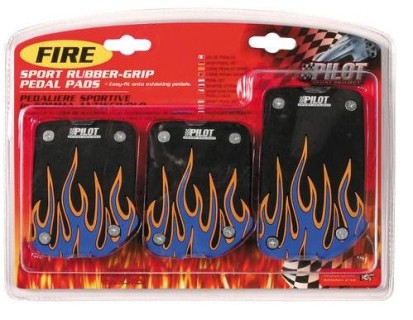 Fire, pedal pads - Blue