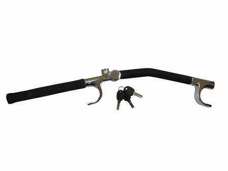Steering wheel lock, universal (fits any car)