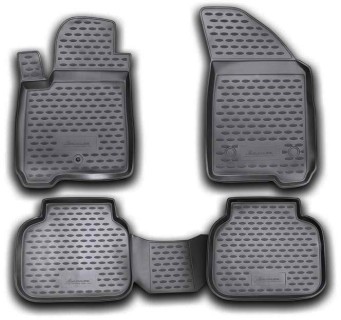 3D Rubber floor mats set Dodge Journey (2008-2016)/Fiat Freemont (2011-2019)
