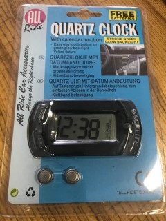 Car watch (with batteries)