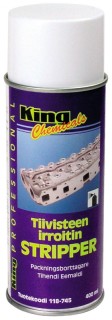 Cylinder head(crankase,seals) gasket remover - KING, 400ml.