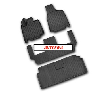 3D Rubber floor mats set  Dodge Grand Caravan (2008-2011)