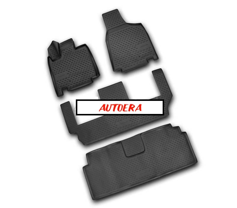3D Rubber floor mats set  Dodge Grand Caravan (2008-2011)