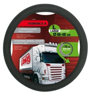 Steering wheel cover BUS/JEEP/TRUCK, FORMULA, Ø46-48cm