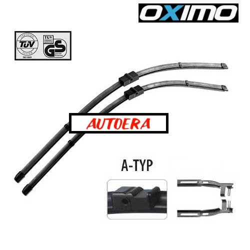 Fronw wiperblade set - OXIMO, 75cm+70cm 
