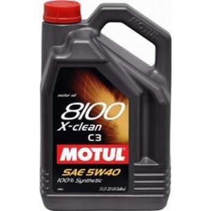 Synthetic engine oil Motul 8100 X-Clean C3 5w40, 5L