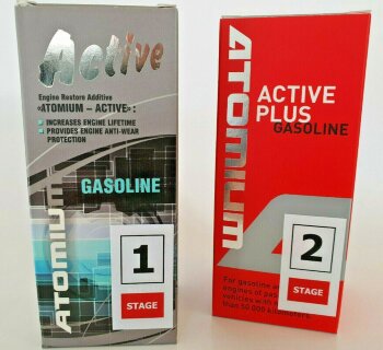 ATOMIUM Gasoline set -First and second application.