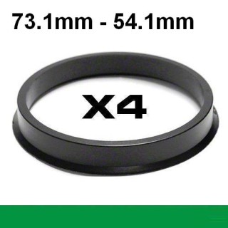 Wheel hub centring ring 73.1mm ->54.1mm