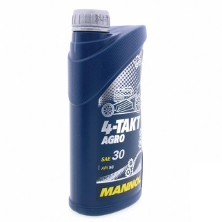 Mineral oil -Mannol 4-Takt AGRO (SAE30), 1L 
