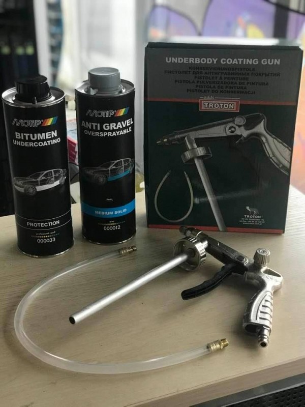 Under coating gun 1/4