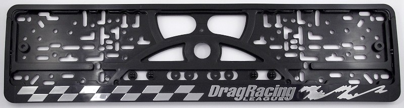 3D plate number holder  - Drag Racing League