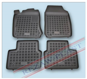 Rubber floor mat  set   Opel Vectra B (1995-2002) with edges