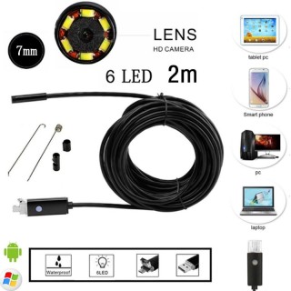 7MM Endoscope (Waterproof) USB, 2m