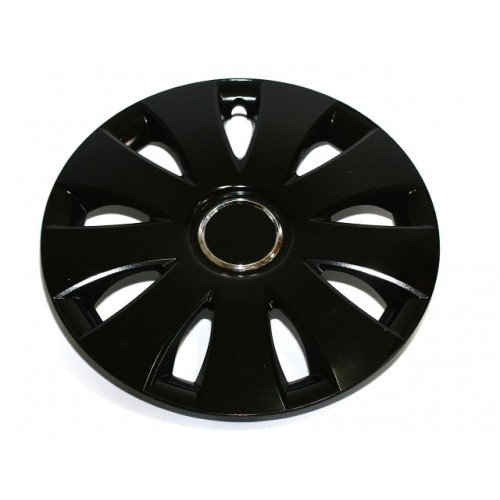 Hubcap set - Aura Black Ring, 15