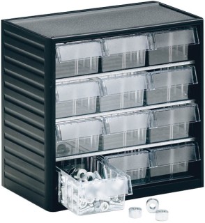Component box, 12drawers