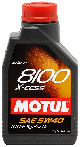 Synthetic engine oil Motul 8100 X-Cess 5w40, 1L