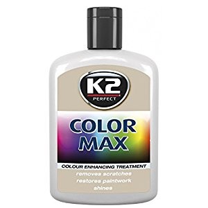 Durable car polish (white) - K2 COLOR MAX, 200g. 
