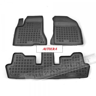 Rubber floor mats set C4 Picasso (2006-2013) with edges