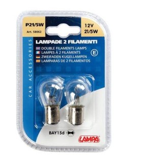 Set of bulbs 12V, 21/5W 