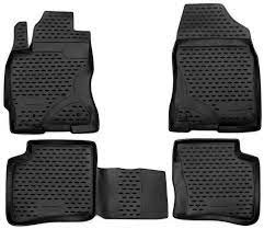 Rubber floor mats set Toyota Land Cruiser 120 (2002-2009)
