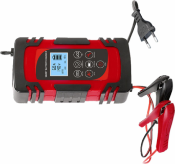 Digital Car battery charger & conditioner, max.8A, 12/24V