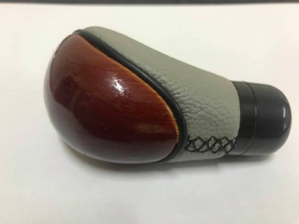 Gearbox knob, wood imitation
