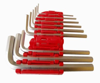 Hex key set, 9pcs.