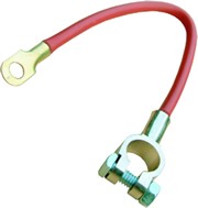 Battery clamp with hose (negative)