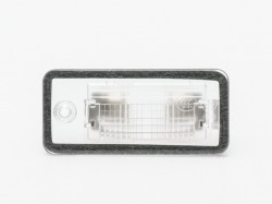 License plate light Audi A4/A6/A8/Q7, left side