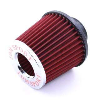Sport air filter - RED, max. d-74mm