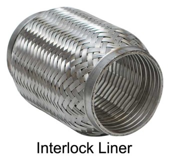 Exhaust Flexible Pipe - INTERLOCK, 65x200mm