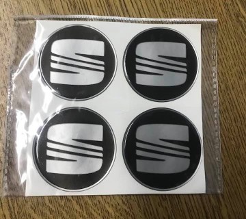 Wheel stickers set SEAT, diam 64mm