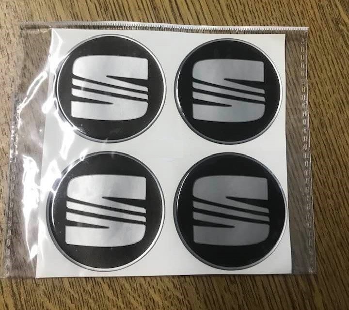 Wheel stickers set SEAT, diam 64mm