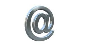Sticker 3D - symbol @