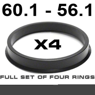 Wheel hub centring ring 60.1mm ->56.1mm