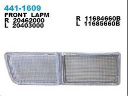 Reflector in bumper VW Golf III (1991-1997), left