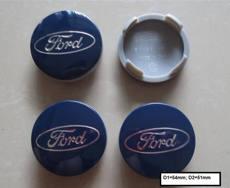 Discs inserts/caps set, 4x54mm