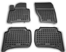Rubber floor mats set  Porsche Cayenne (2010-)/Cayman (2006-); VW Touareg (2010-)