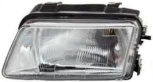 Headlamp  Audi A4 (1996-1999), left