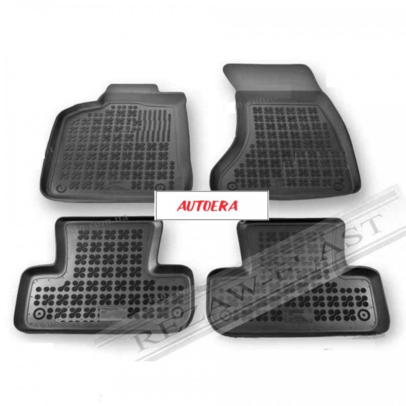 Rubber floor mat  set  Audi Q5 (2008-2016) with edges