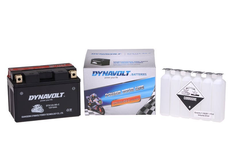 Moto batterie Dynavolt 10А, 12V 