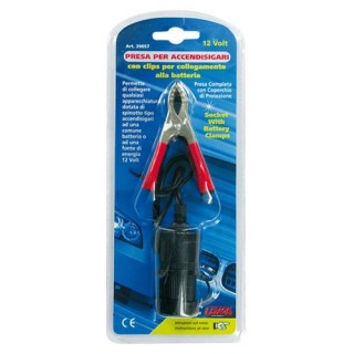 Battery wiring  with piels, 12V