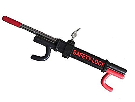Anti-theft car steering wheel lock, universal fit