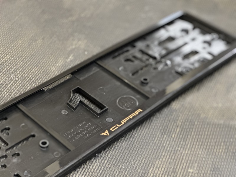 2pcs x Plate number holder - CUPRA