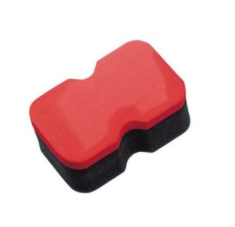 Dashboard wipe and polish sponge