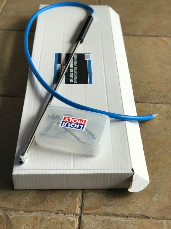 DPF lance with 5 spray probes